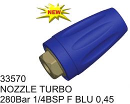 Μπεκ υψηλής πίεσης 1/4BSP 280Bar Φ 0.45mm made in italy